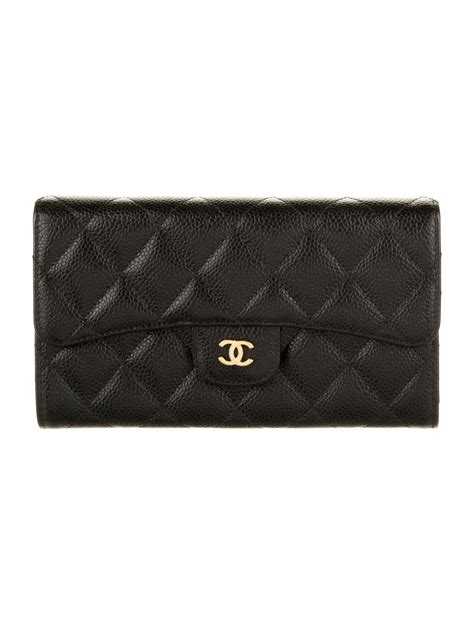 chanel classic flap wallet with chain|Chanel flap wallet price.